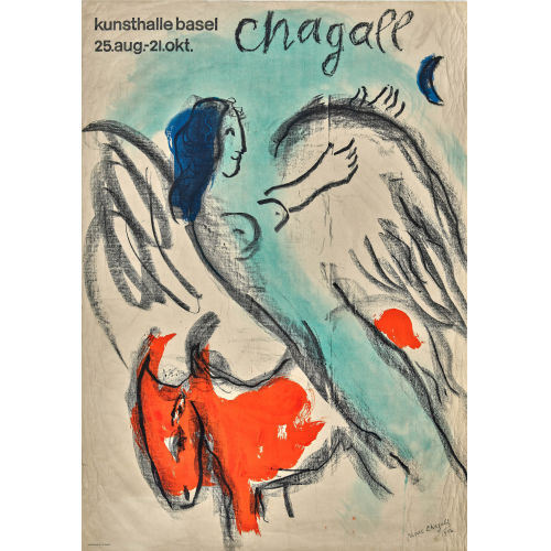 MARC CHAGALL : 'chagall kunsthalle basel' (DOBIASCHOFSKY AUKTIONEN AG)