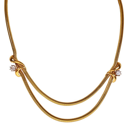 BRILLANT-COLLIER : (DOBIASCHOFSKY AUKTIONEN AG)