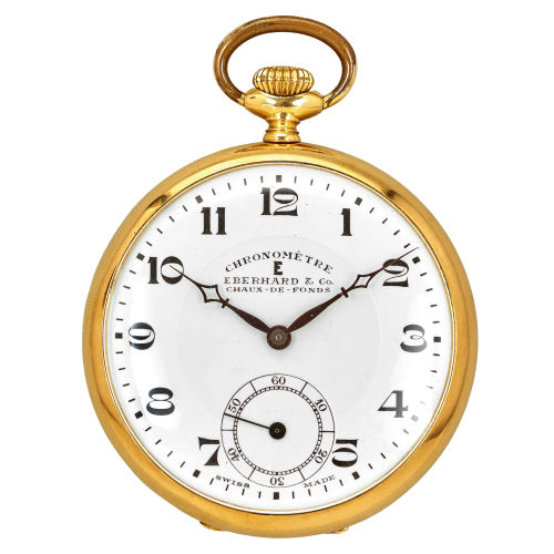 L�PINE-TASCHENUHR : Eberhard & Co., La Chaux-de-Fonds (DOBIASCHOFSKY AUKTIONEN AG)