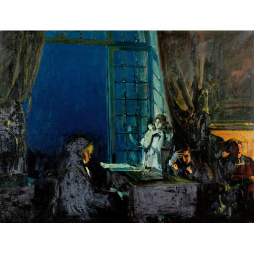 LIONELLO BALESTRIERI : 'La fidanzata. Beethoven' (DOBIASCHOFSKY AUKTIONEN AG)
