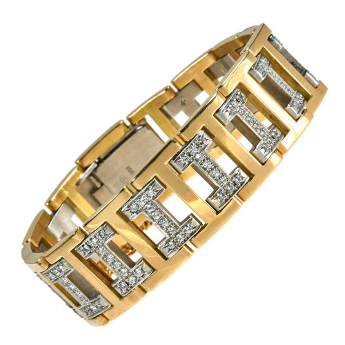 DIAMANT-BRACELET : (DOBIASCHOFSKY AUKTIONEN AG)