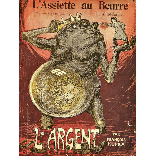 FRANTISEK KUPKA : 'L'Assiette au Beurre' (DOBIASCHOFSKY AUKTIONEN AG)