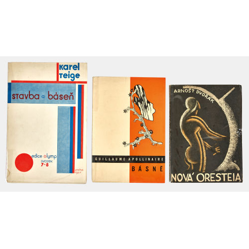 TSCHECHISCHE AVANTGARDE : Konvolut B�cher (DOBIASCHOFSKY AUKTIONEN AG)