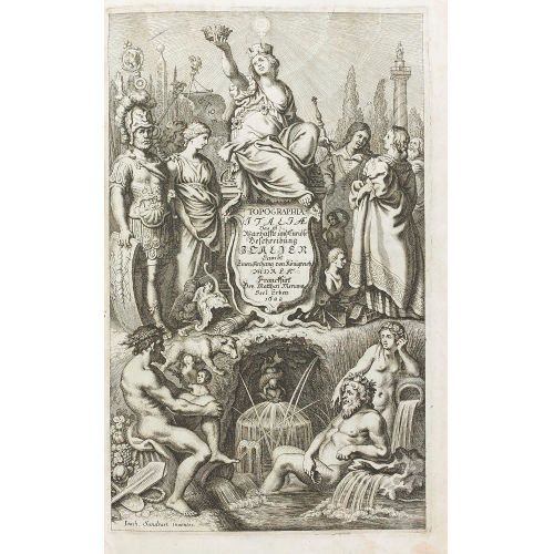 MATTH�US I MERIAN : 'Topographia Italiae,...' und 'Topographia Helvetiae,...' (DOBIASCHOFSKY AUKTIONEN AG)