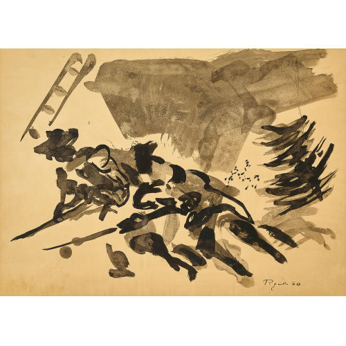 �DOUARD PIGNON : Les pousseurs de bl� (DOBIASCHOFSKY AUKTIONEN AG)