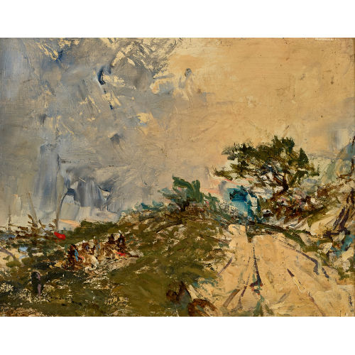 JEAN-�TIENNE KARNEC : Bretonische Landschaft (DOBIASCHOFSKY AUKTIONEN AG)