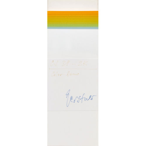KARL GERSTNER : 'CS 38-2K Color Dome' (DOBIASCHOFSKY AUKTIONEN AG)