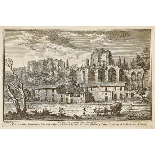 GIUSEPPE VASI : 'Palazzo Augustale detto Maggiore' (DOBIASCHOFSKY AUKTIONEN AG)