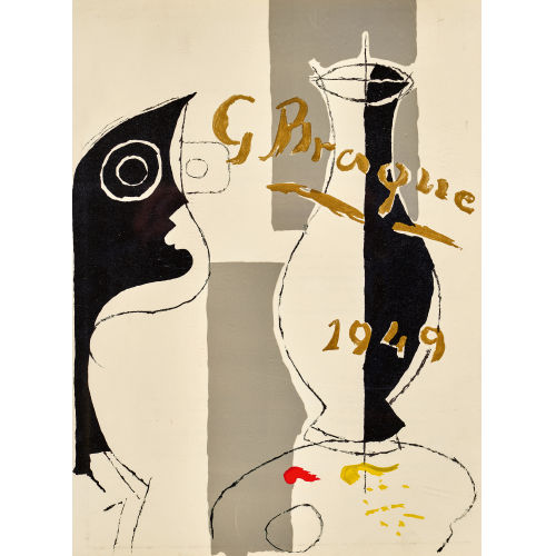 GEORGES BRAQUE : 'Une aventure m�thodique, frontispice' (DOBIASCHOFSKY AUKTIONEN AG)