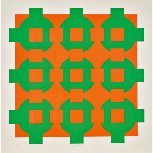 VICTOR VASARELY : Ohne Titel (DOBIASCHOFSKY AUKTIONEN AG)