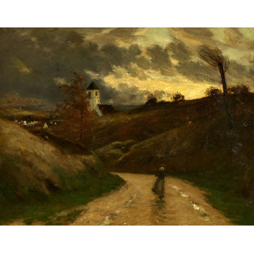 JOSEPH PAUL MESL� : Apr�s l'orage (DOBIASCHOFSKY AUKTIONEN AG)