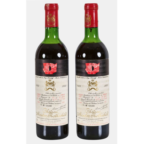 CH�TEAU MOUTON ROTHSCHILD : Pauillac, Premier Grand Cru Class�, 1972 (DOBIASCHOFSKY AUKTIONEN AG)