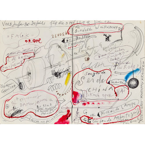 JEAN TINGUELY : 'Vorstufe & Details f�r die 'H�lle'' (DOBIASCHOFSKY AUKTIONEN AG)