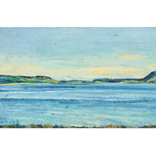 ERNST SAMUEL GEIGER : 'Kleine See-Landschaft' (DOBIASCHOFSKY AUKTIONEN AG)