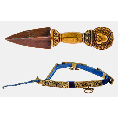 DOLCH UND GURT : Tibet, 19./20. Jh (DOBIASCHOFSKY AUKTIONEN AG)