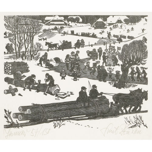 EMIL ZBINDEN : 'Januar' (DOBIASCHOFSKY AUKTIONEN AG)