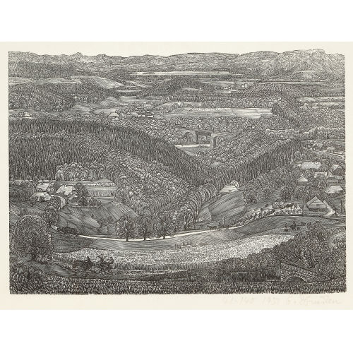 EMIL ZBINDEN : 'Berner Landschaft' (DOBIASCHOFSKY AUKTIONEN AG)