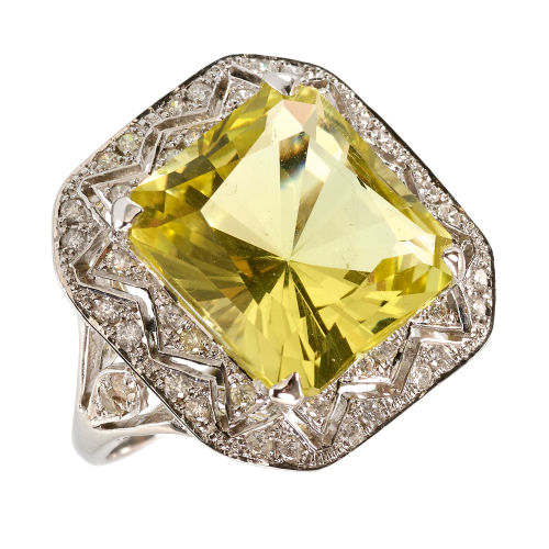 SKAPOLITH-DIAMANT-RING : (DOBIASCHOFSKY AUKTIONEN AG)