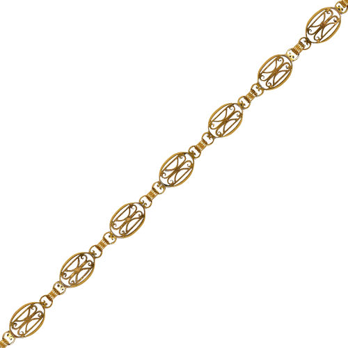 GOLD-BRACELET : (DOBIASCHOFSKY AUKTIONEN AG)