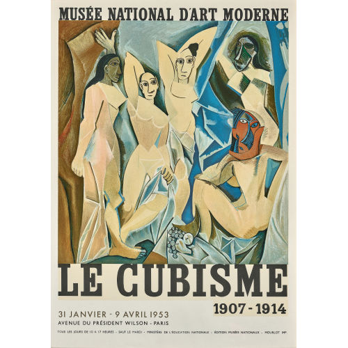 PABLO PICASSO : 'Mus�e National d'Art Moderne 1953. Le Cubisme 1907-1914' (DOBIASCHOFSKY AUKTIONEN AG)