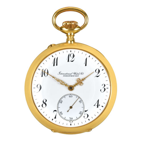 IWC : L�pine-Taschenuhr mit Kette (DOBIASCHOFSKY AUKTIONEN AG)