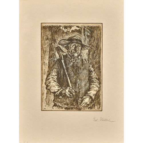 �DOUARD VALLET : 'Le b�cheron' (DOBIASCHOFSKY AUKTIONEN AG)