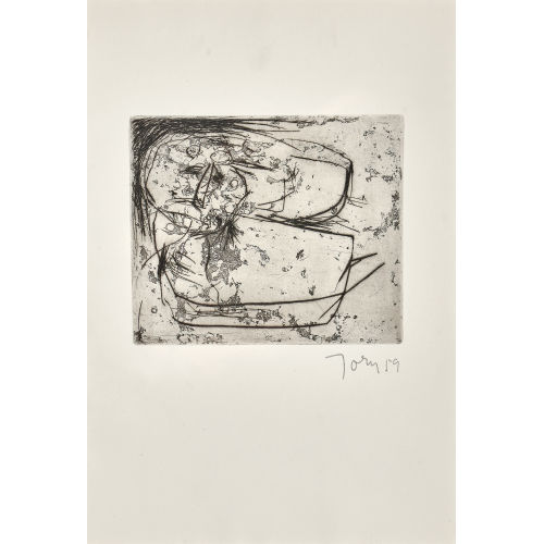 ASGER (EIGTL. J�GENSEN JORN : Aus 'Friedhof der Maulw�rfe' (DOBIASCHOFSKY AUKTIONEN AG)