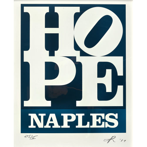 ROBERT (EIGTL. CLARK INDIANA : 'Hope Naples' (DOBIASCHOFSKY AUKTIONEN AG)