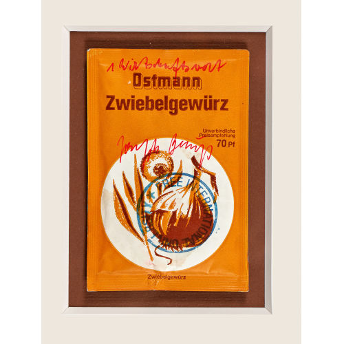 JOSEPH BEUYS : Objekt aus 'Das Wirtschaftswert-Prinzip' (DOBIASCHOFSKY AUKTIONEN AG)