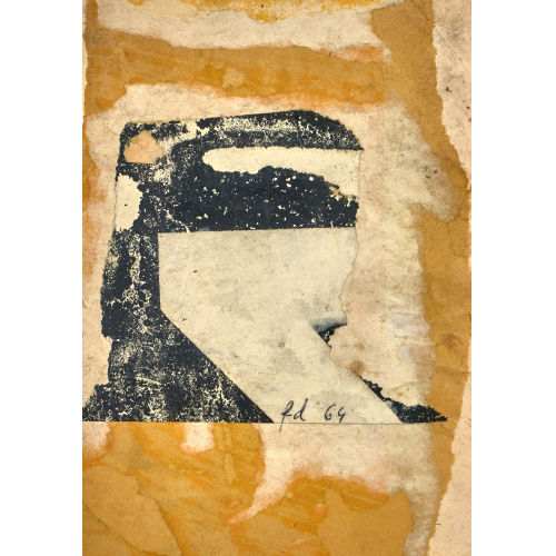 FRAN�OIS DUFR�NE : Sans titre (Carte postale Nr. 71) (DOBIASCHOFSKY AUKTIONEN AG)