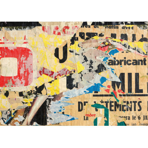 JACQUES DE LA VILLEGL� : 'Aubervilliers' (DOBIASCHOFSKY AUKTIONEN AG)