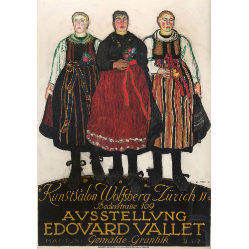 �DOUARD VALLET : '�douard Vallet Wolfsberg 1917' (DOBIASCHOFSKY AUKTIONEN AG)