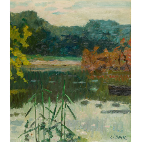 LEO DECK : 'Am Wohlensee' (DOBIASCHOFSKY AUKTIONEN AG)