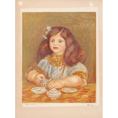 PIERRE-AUGUSTE RENOIR : 'Genevi�ve Bernheim de Villers' (DOBIASCHOFSKY AUKTIONEN AG)