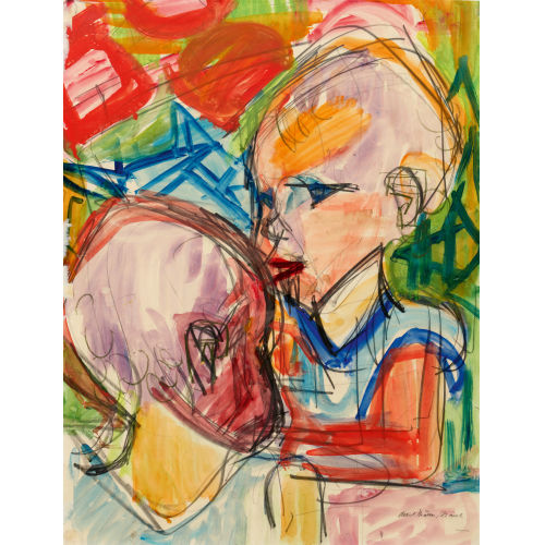 ALBERT M�LLER : 'Caspar und Judith' (DOBIASCHOFSKY AUKTIONEN AG)