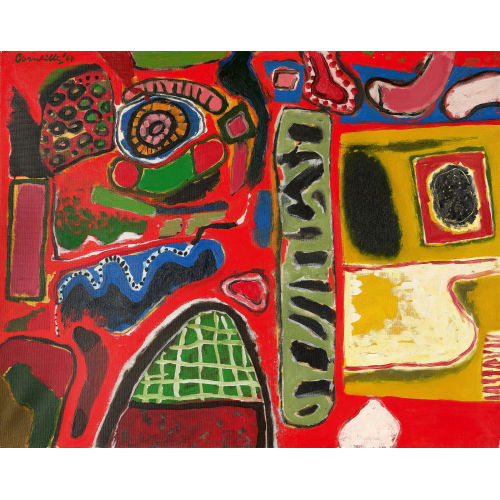GUILLAUME CORNELIS VAN) CORNEILLE (EIGTL. BEVERLOO : 'Le rouge itin�raire de l'�t�' (DOBIASCHOFSKY AUKTIONEN AG)