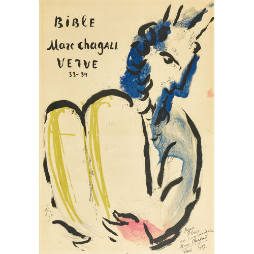 MARC CHAGALL : 'Mo�se' (DOBIASCHOFSKY AUKTIONEN AG)