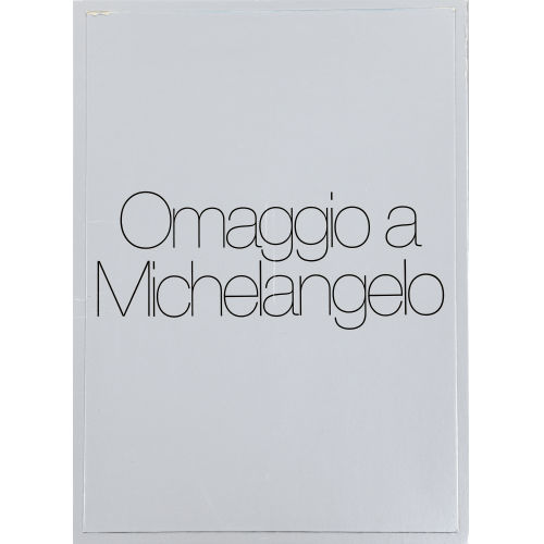 DIVERSE K�NSTLER DES 20. JH. : 'Omaggio a Michelangelo' (DOBIASCHOFSKY AUKTIONEN AG)
