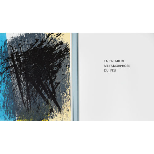 HANS HARTUNG : H�raclite: 'La premi�re m�tamorphose du feu' (DOBIASCHOFSKY AUKTIONEN AG)
