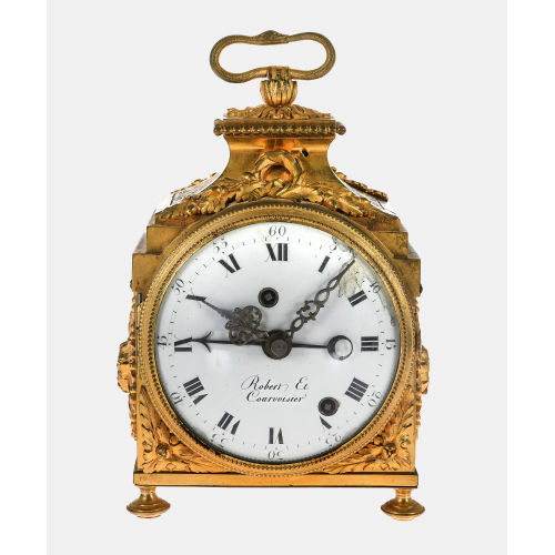 PENDULE D'OFFICIER : Louis XVI, Neuch�tel, um 1800 (Robert et Courvoisier) (DOBIASCHOFSKY AUKTIONEN AG)