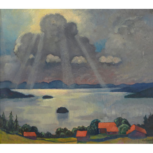 ELSA MOESCHLIN-HAMMAR : 'Siljansee (Schweden)' (DOBIASCHOFSKY AUKTIONEN AG)