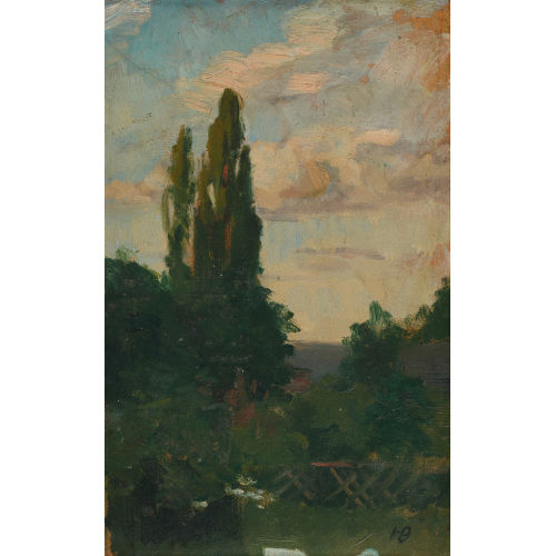 HANS BACHMANN : 'Parklandschaft' (DOBIASCHOFSKY AUKTIONEN AG)