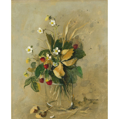 REN�E YOLANDA HAUSER : 'Fraises' (DOBIASCHOFSKY AUKTIONEN AG)