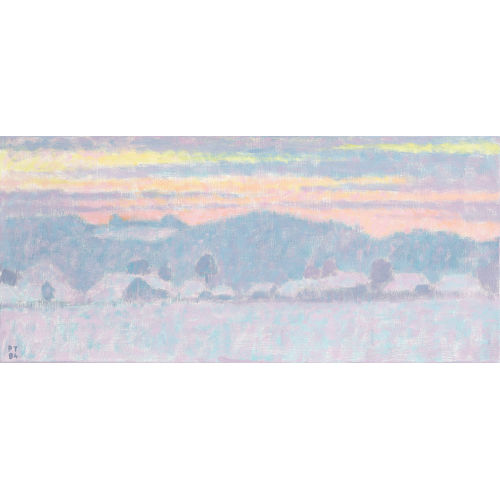 PETER THALMANN : 'Winterhimmel' (DOBIASCHOFSKY AUKTIONEN AG)