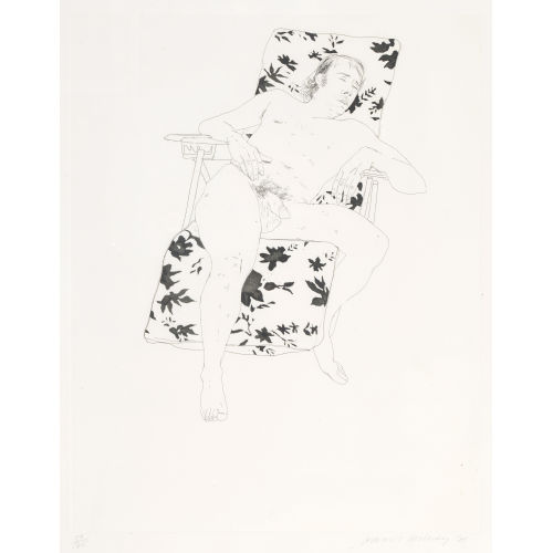 DAVID HOCKNEY : 'Mo Asleep' (DOBIASCHOFSKY AUKTIONEN AG)
