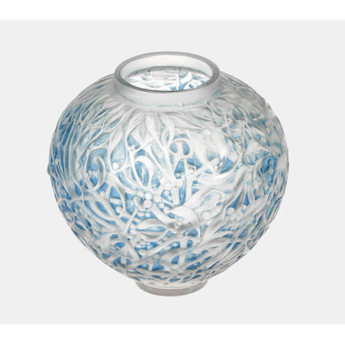 REN� LALIQUE : Vase 'Gui', Wingen-sur-Moder, um 1920-1925 (DOBIASCHOFSKY AUKTIONEN AG)