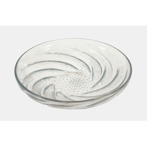 REN� LALIQUE : Schale 'Poissons No. 2', Wingen-sur-Moder, um 1931-1945 (DOBIASCHOFSKY AUKTIONEN AG)