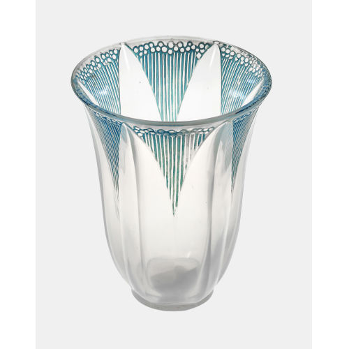 REN� LALIQUE : Vase 'Campanule', Wingen-sur-Moder, um 1930 (DOBIASCHOFSKY AUKTIONEN AG)