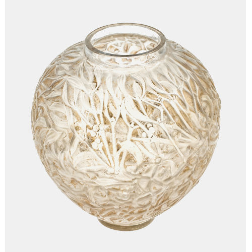REN� LALIQUE : Vase 'Gui', Wingen-sur-Moder, um 1920-1925 (DOBIASCHOFSKY AUKTIONEN AG)