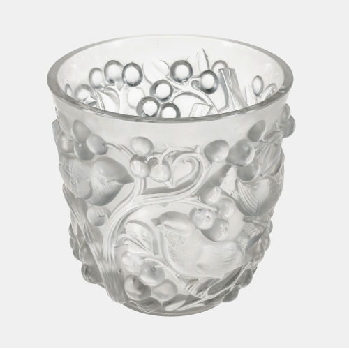 LALIQUE : Vase 'Avallon', Wingen-sur-Moder, um 1947-1951 (DOBIASCHOFSKY AUKTIONEN AG)